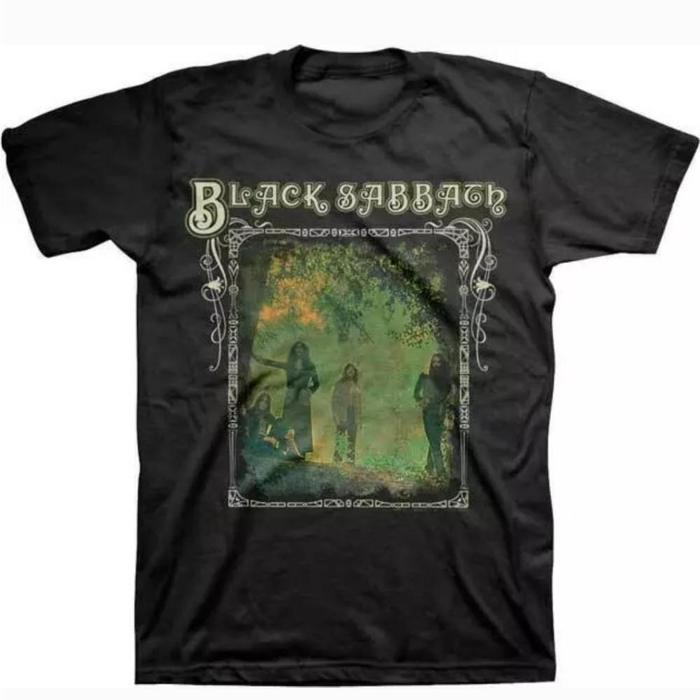 Black Sabbath Photo Framed Unisex Tshirt Gift For Fan